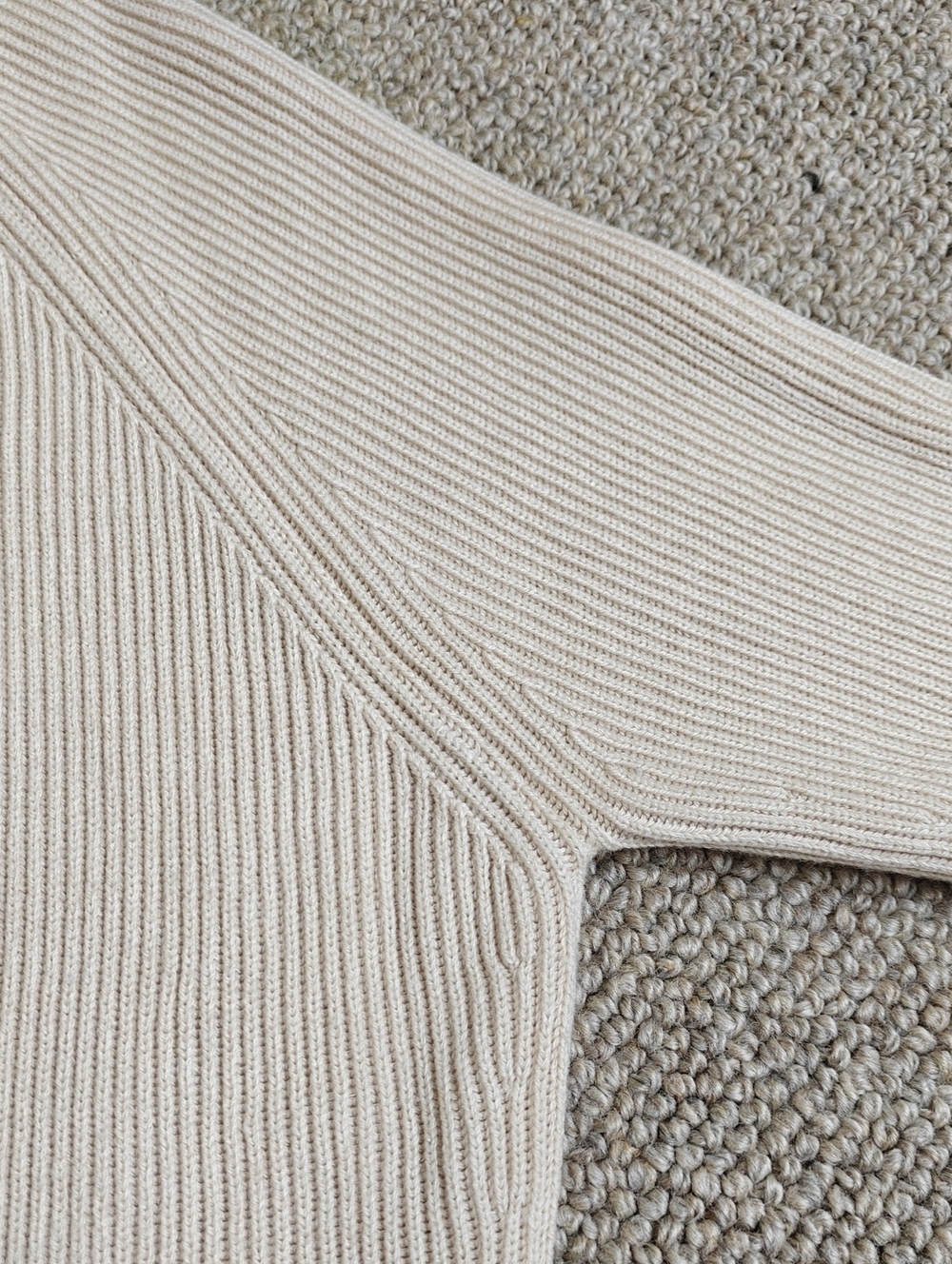 Sezane Sonnie Cardigan In Cream, Size Small - Picture 11 of 15